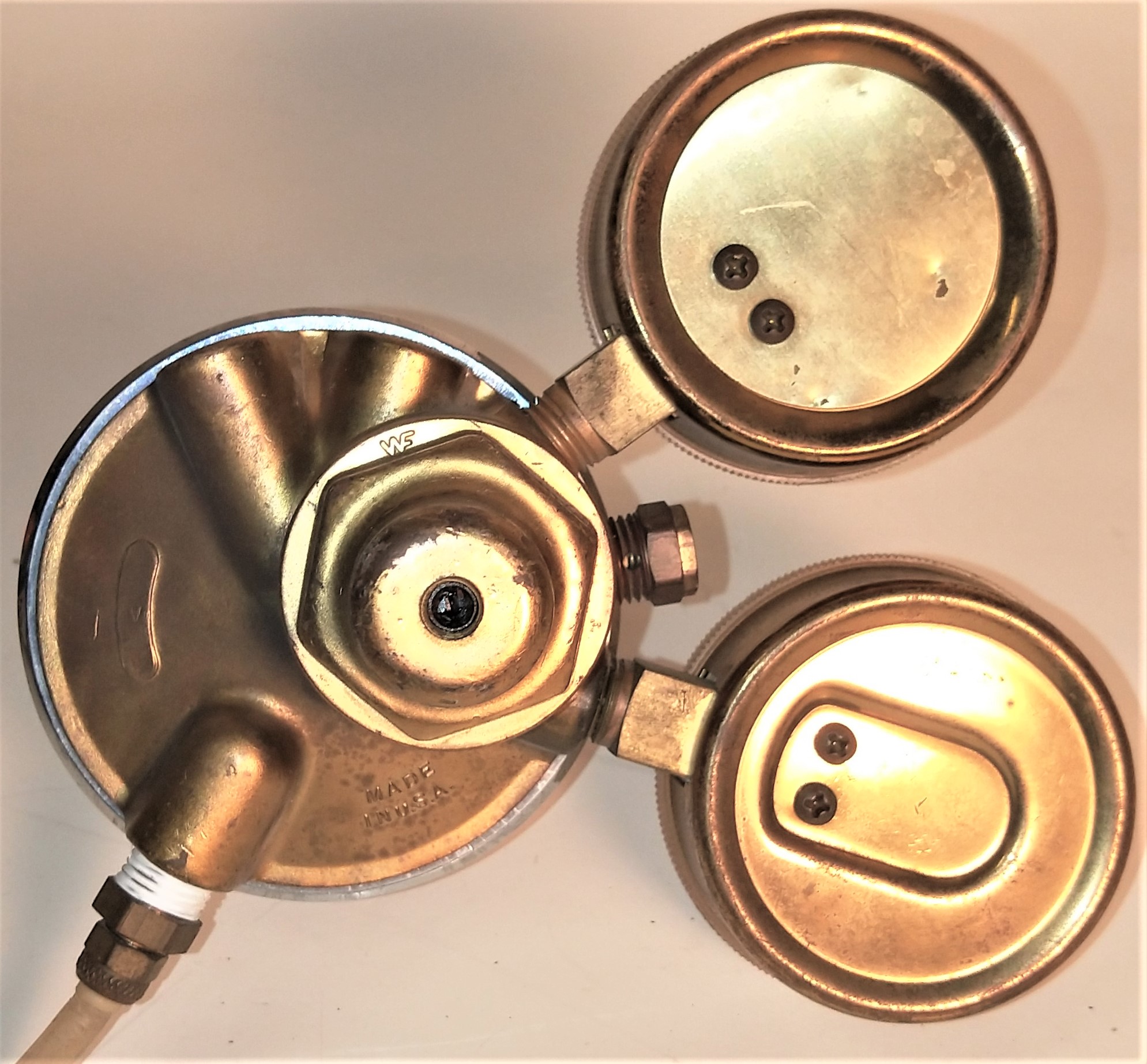 Used Harris 92-15 Multi-Stage Gas Regulator