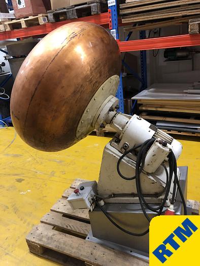 Used (2) Copper Coating Pans