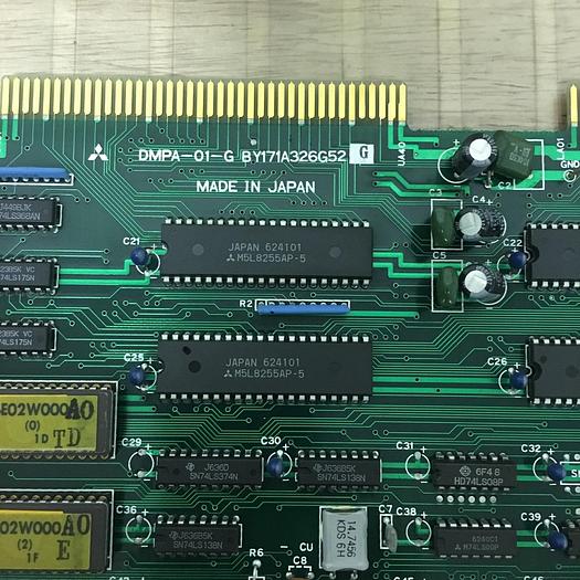 Used Mitsubishi, DMPA-01-G ,  PC Board, S/N-BY171A326G52  g