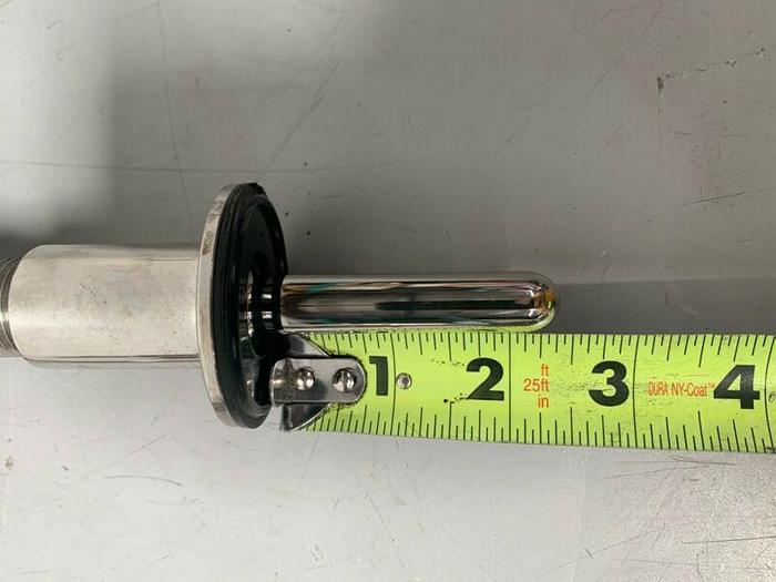 Used Sensortec RTBGL-KW03Q-56 Temperature Probe w/ Piping & 2"/3.5" Sanitary Fittings