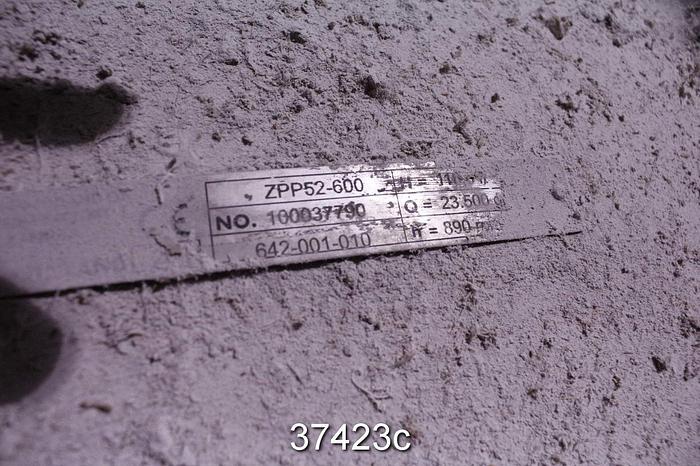 Used Sulzer ZPP52-600 Pump #37423