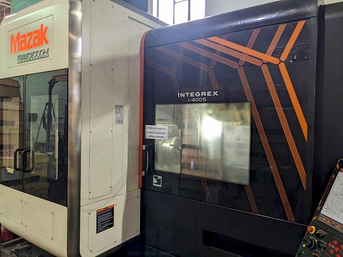 Used 2017 MAZAK Integrex I-400SLW/2500 CNC Mill-Turn Center