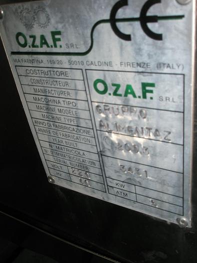 Unused Sorter, Cap, Unscrambler, S/st, 32" Dia. Bowl, O.ZA.F Srl, #S735848