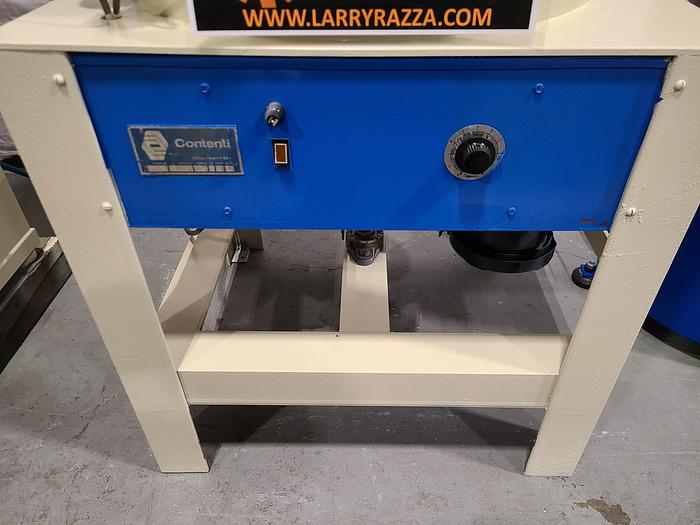 Refurbished Contenti 12" Spin Casting Machine Rubber Mold Cast Fishing Lures Lead Sinkers