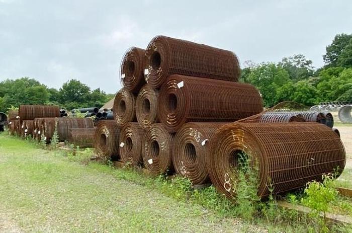 Used Precast Manhole and Pipe Wire Mesh Rolls and Mats