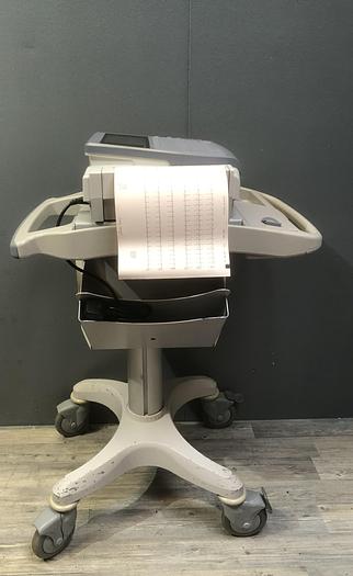 Gebraucht GE MAC 1600 EKG Gerät Elektrokardiograph auf Trolley