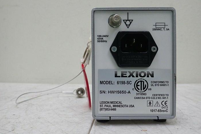 Used Lexion Model 6198-SC Insuflow Laparoscopic Gas Conditioning Device