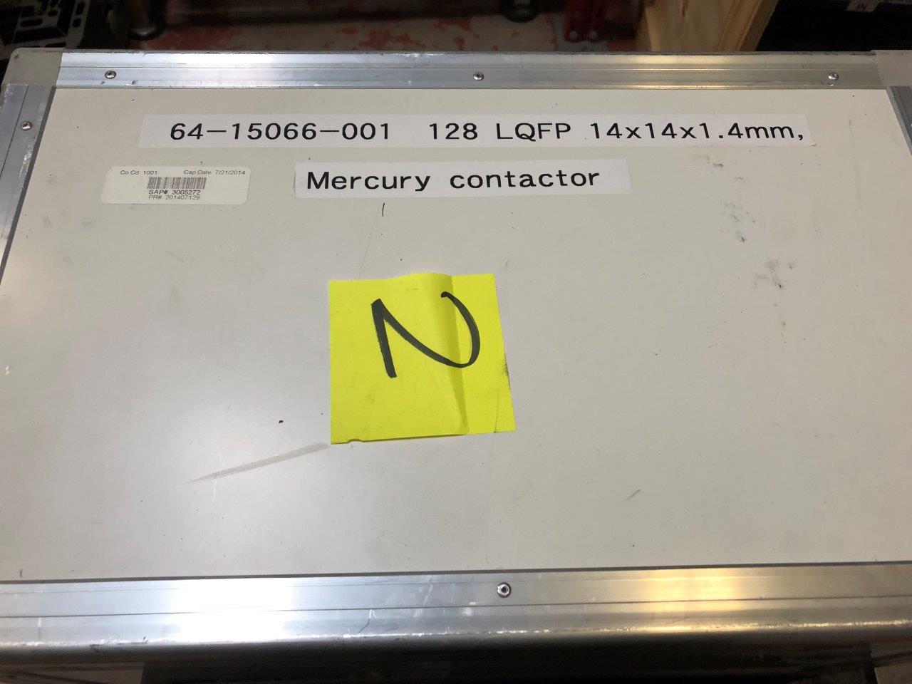 Used Multitest 128 LQFP 14x14x1.4mm Test handler change kit for MT9510 Handler