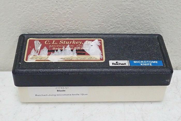 Used Reichert Jung Microtome Blade Knife, 12 cm