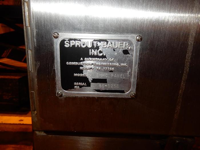 Used SPROUT WALDRON DOUBLE DISC HIGH CONSISTENCY TWIN-FLO REFINER MODEL 45-1B REBUILT 2018 BY ANDRITZ