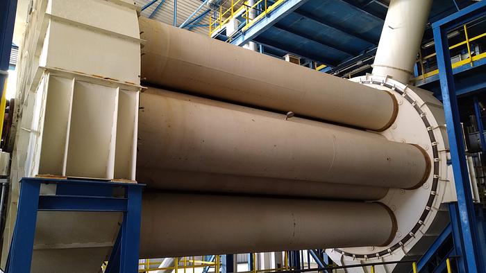 Usado Secador industrial rotativo para açúcar