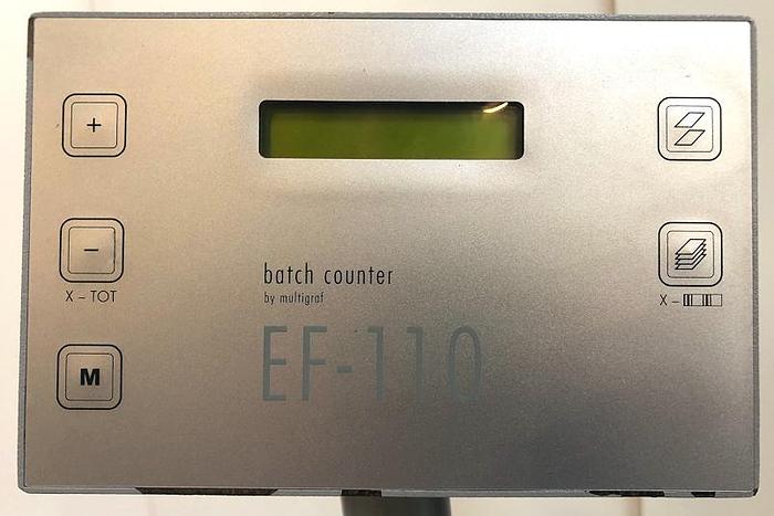 Used T 15439 E - Leaflet Folder MULTIGRAF EUROFOLD 435 / EF 110