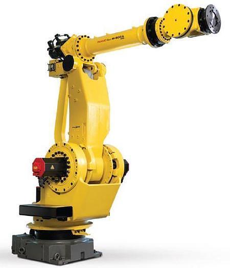 Used FANUC  M900iA/350 6 AXIS CNC ROBOT WITH R30iA CONTROLLER 350KG X 2650mm REACH