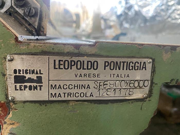Used Pontigia Lathe Machine