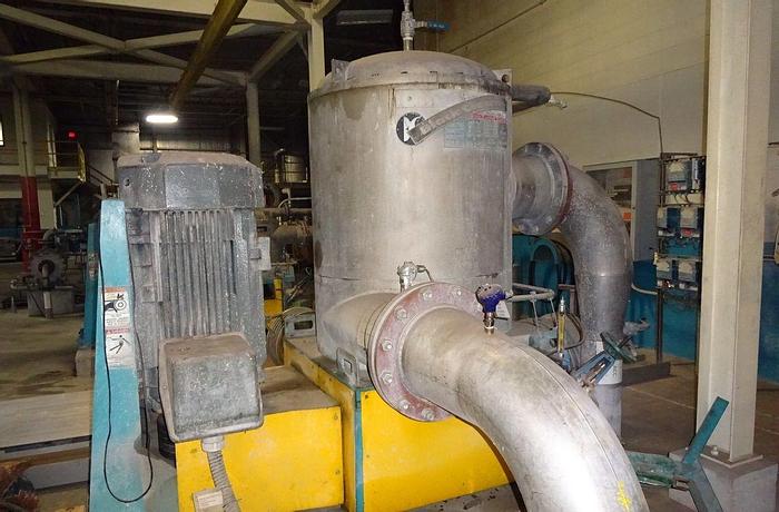 Used BLACK CLAWSON UV 400 PRESSURE SCREEN