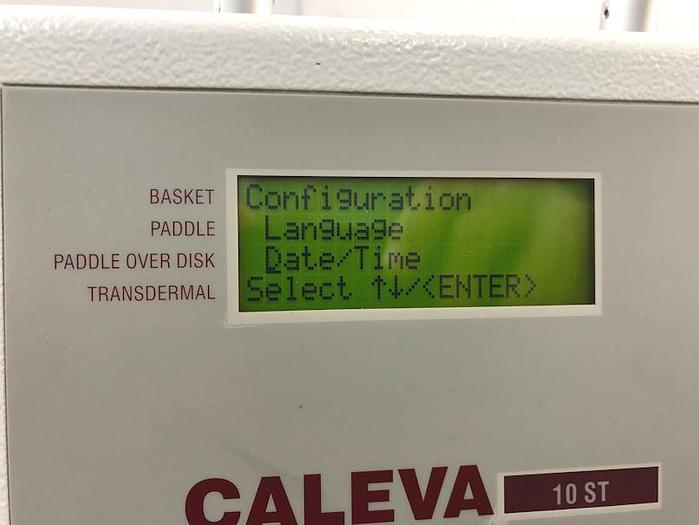 Used W 15639 E - Dissolution Tester CALEVA 10+ST