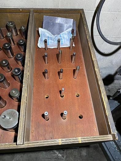 Used Precision Mandrels for Gleason/M&M Gear Inspection -50+ Mandrels Hardened Tool Steel Gleason