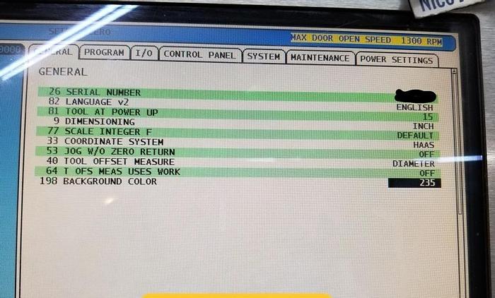 Used 2010 Haas VF2SSYT