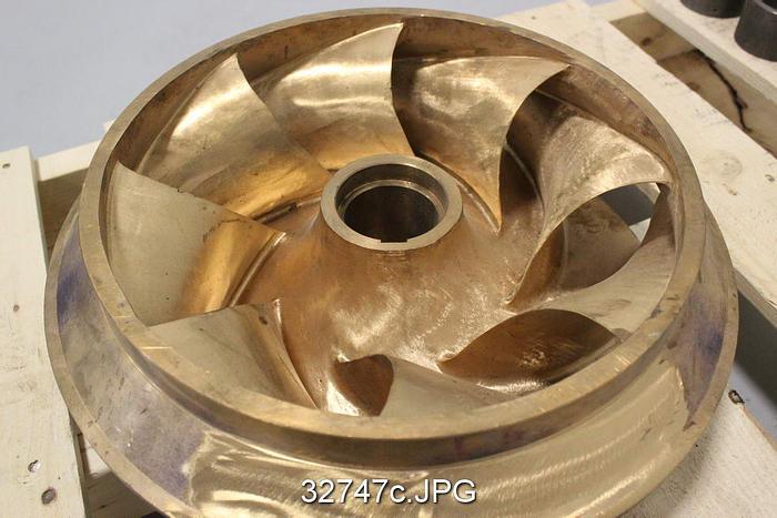 Used Peerless VT-26HXB Vertical Turbine Pump 8 Vane Impeller #32747