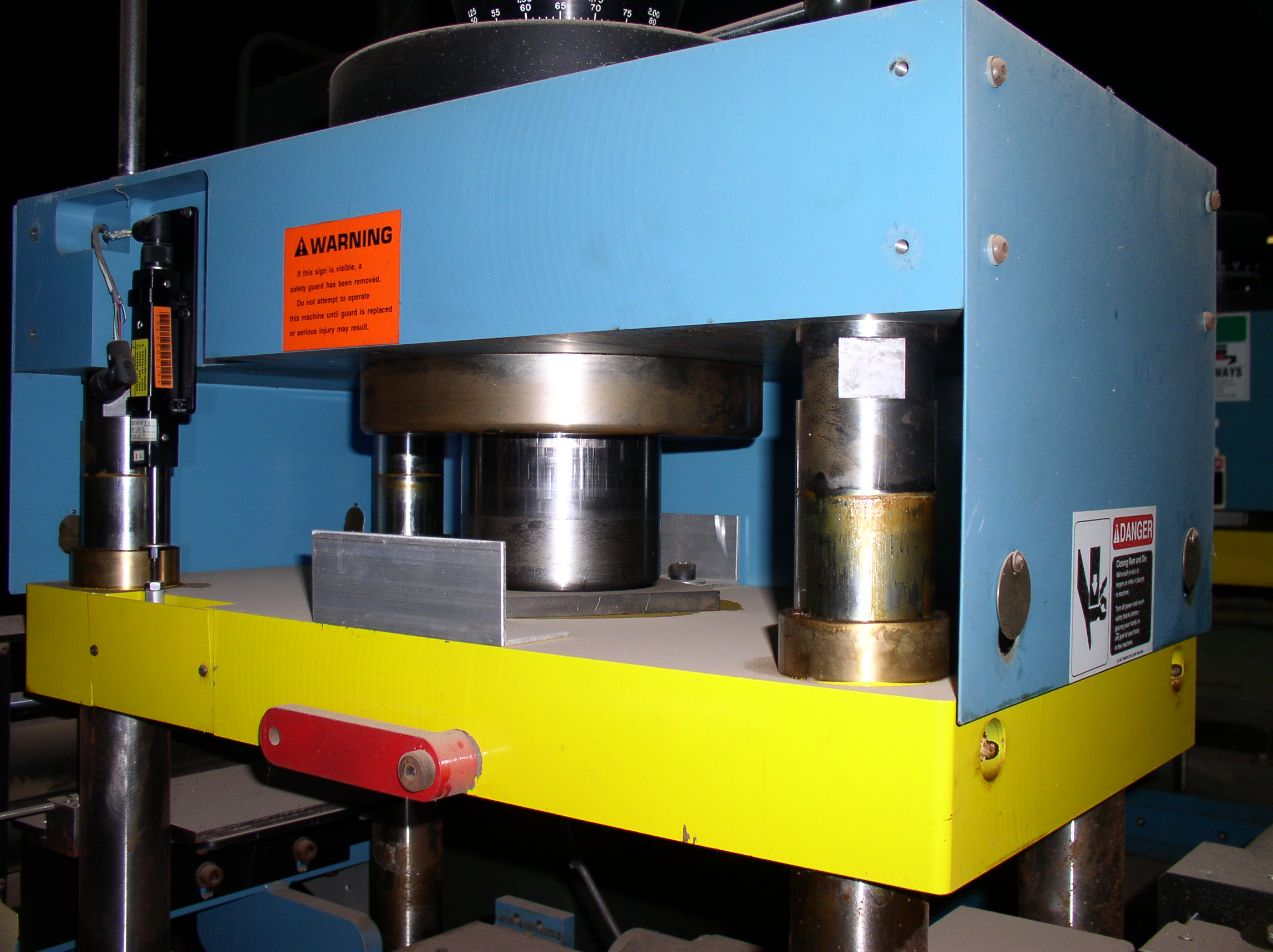 Used 60 Ton PRECO Model 1420-L-CCD 4-Post Down Acting Hydraulic Press