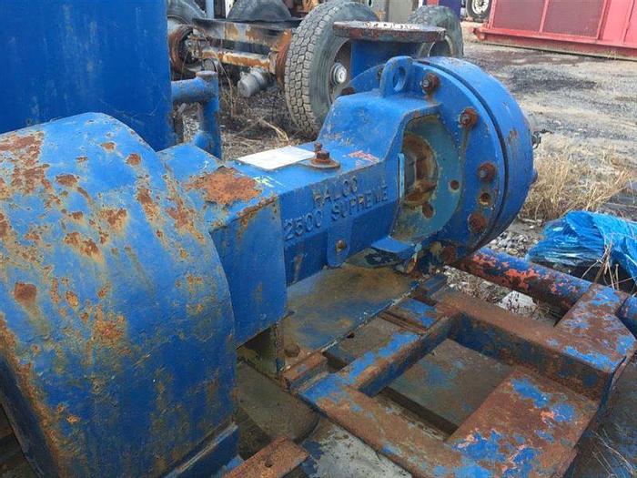 Used 0 Halco 2500 6x5x11 Supreme Centrifugal Mud Pump - Sold