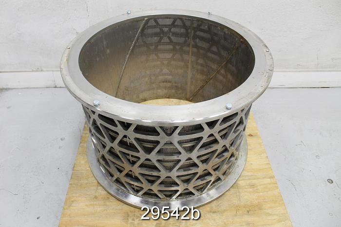 Used Black Clawson Ultra Screen III Screen Basket #29542