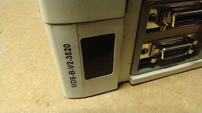 Used MITSUBISHI MDS-B-V2-3520 SERVO DRIVE UNIT FOR CNC LATHE Poled from working GH118