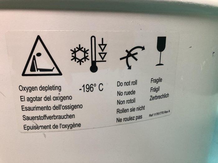 Used MVE XC 47/11-10 Stickstoffbehälter Gefrierbehälter Cryo Behälter Container