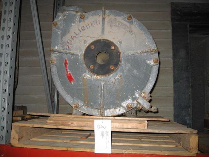 Used Gallaher D2VR0201 Slurry Pump, 2" X 2-1/2" X 16", Reliance 10 Hp, 1755 Rpm, 460 Volt, 215T Frame #13842