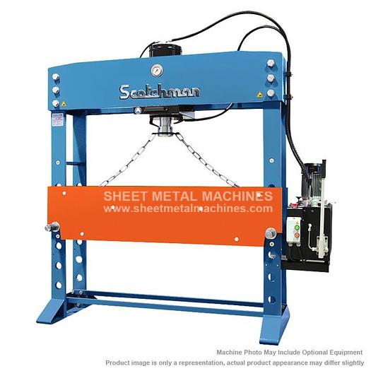 SCOTCHMAN 100 Ton Wide Frame Hydraulic Press PressPro 100W