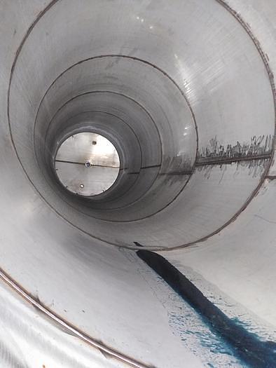 Used 10,000 GALLON ROSS ENGINEERING VERTICAL TANK - T316L S/S