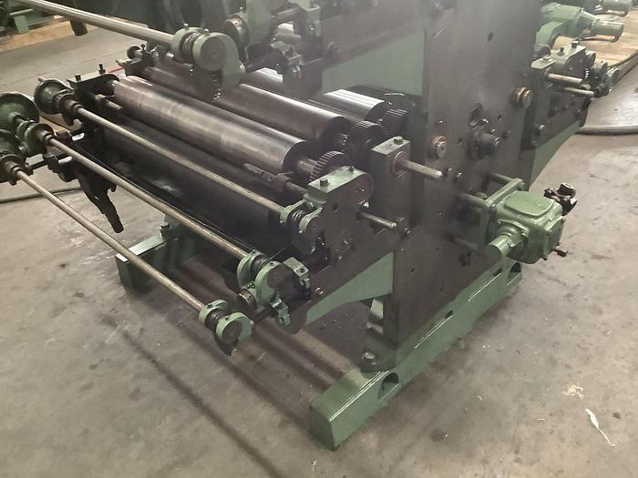 Used 31" W&H ALINA X 3 COLOR PRINTER FLEXOGRAPHIC PRINTING PRESS - PENDING