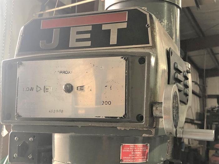 Used 1994 Jet JTM 4VS Variable Speed Manual Knee Mill (Bridgeport Type)