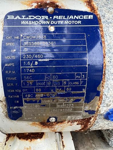 Used Filler, Bottle, Inline, 4-Head, Rinser, Crowner, Meheen #C744928