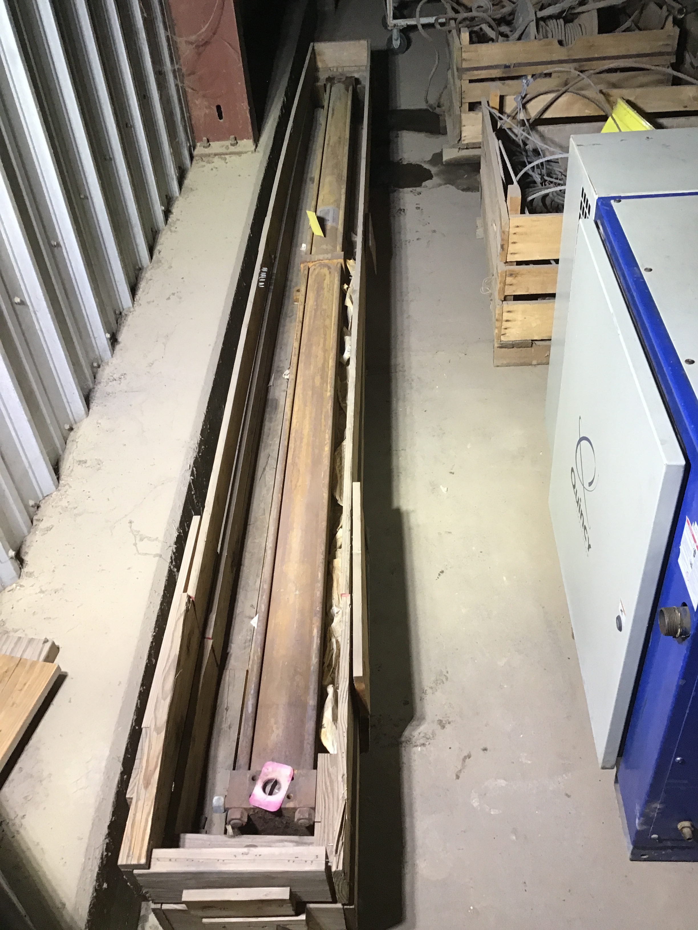 Used 5" bore x 156" stroke Sheffer Hyd. Cylinder