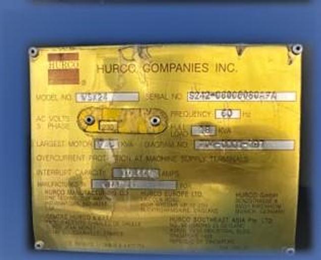 Used 2000 Hurco VSX-24