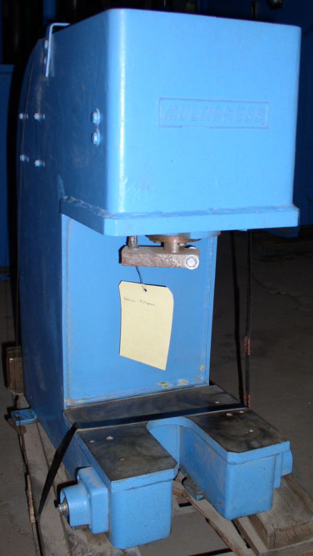 Used 2 Ton Denison Multipress; Dual Palms; 10"x 12" BA;