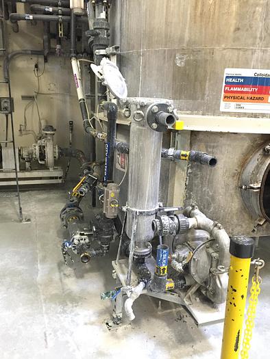 Used Tank, 4,750 Gallon, S/St, 6' X 21', FT/DB (2) #S740651