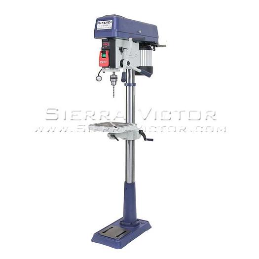 PALMGREN 16-Speed Floor Step Pulley Drill Press 9680158