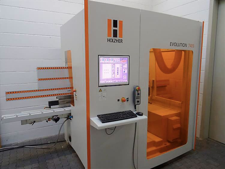 Used Holzher evolution 7405 - CNC Machining center