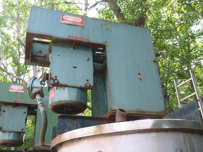 Used 20 HP MYERS HIGH SPEED DISPERSER S/S – XP – ON 500 GAL. TANK