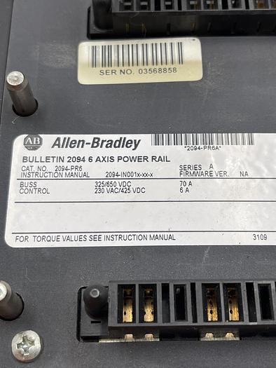Used Allen-Bradley 2094-PR6 Ser A 