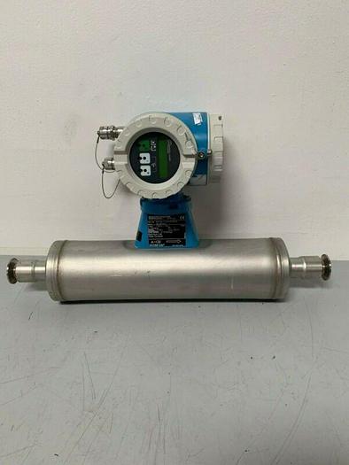 Used Endress Hauser Promass 63IT25-FTH40A00B1A 1" Triclamp Flowmeter