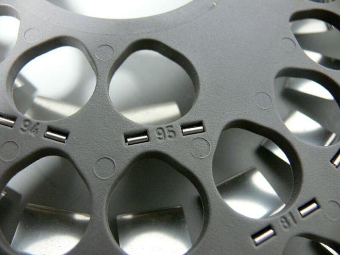 Used Lot of 6 Test Tube Rotars 95 Position (x4) & 175 Position (x2)