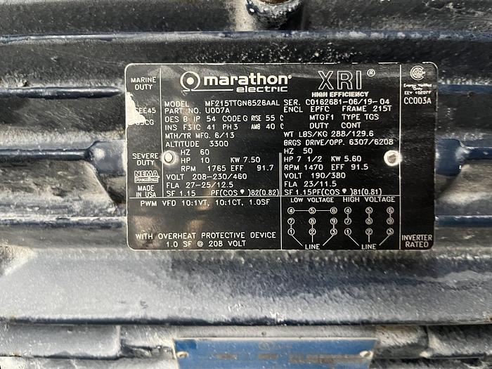 Used 100 GALLON ROSS TRIPLE MOTION MIXER - MODEL PVM-100 - S/S - VACUUM - 2 MIX CANS - WITH DISCHARGE RAM