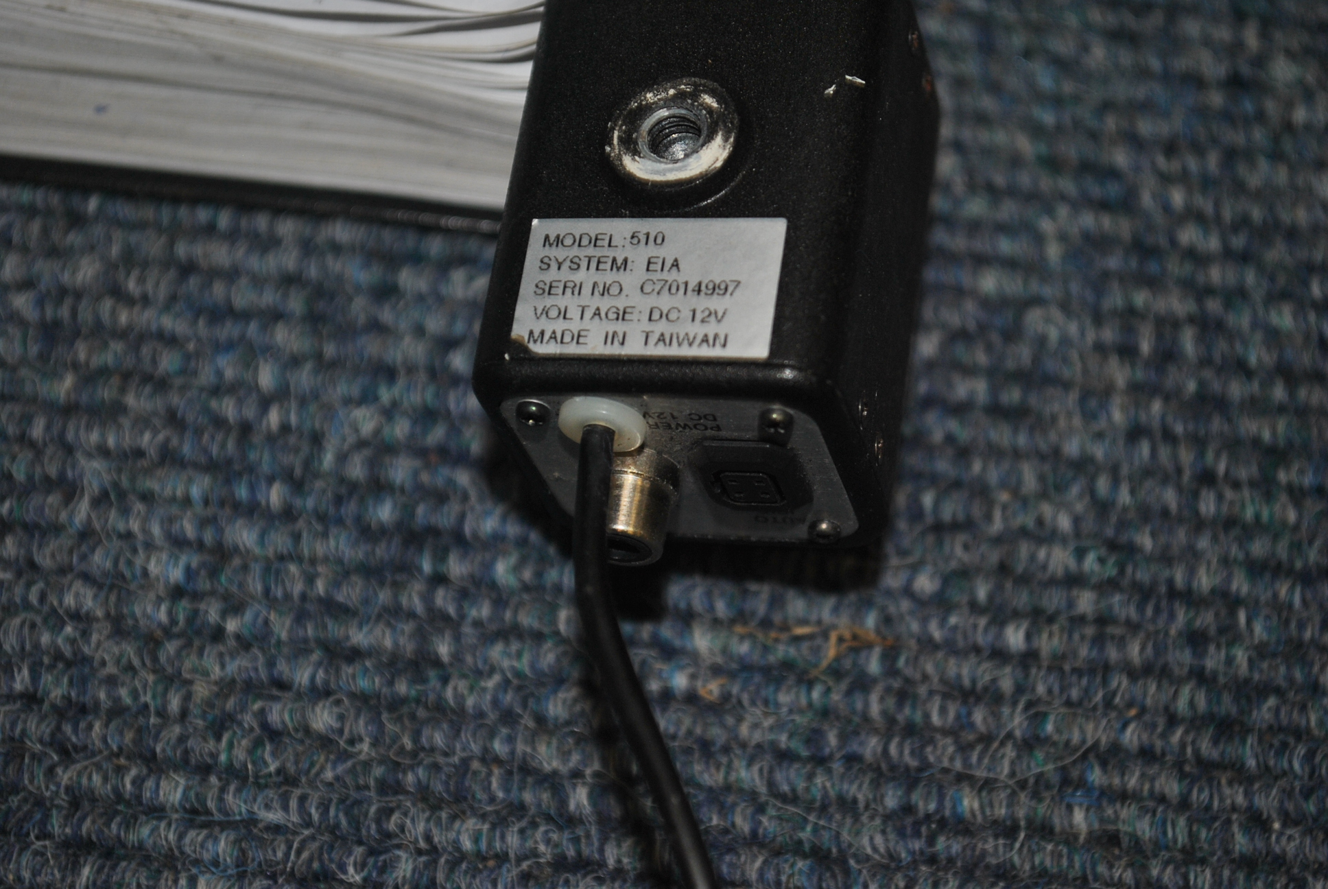 Used Kowa model 510 ccd camera