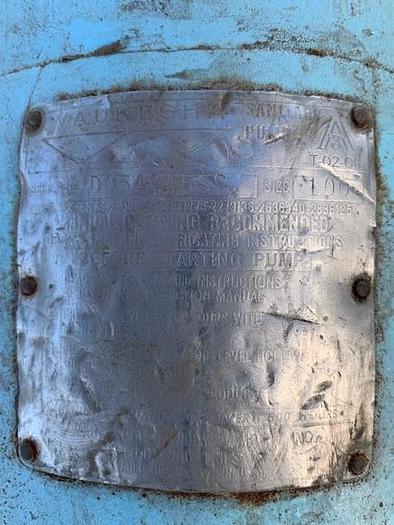 Used Waukesha Model 100 Positive Displacement Pump