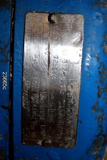 Used Sulzer NB End Suction Single-Stage Centrifugal Pump #23665