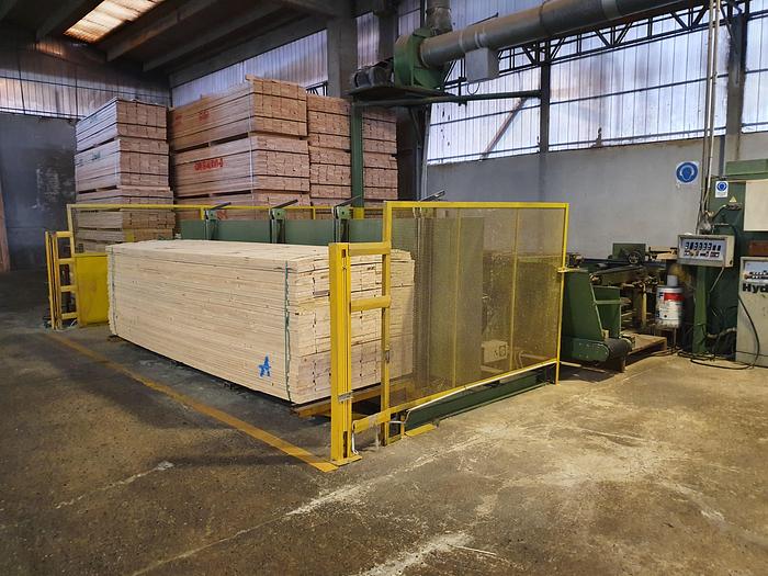 Used Weinig T&G production Linea produzione perline  Hydromat Super 30 B