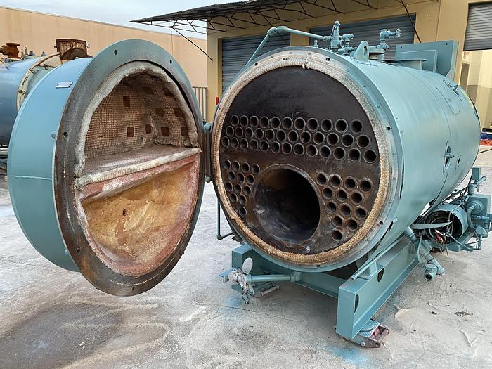 Used 2012 Cleaver Brooks 60 HP 150 PSI Steam Boiler Oil Burner CB 6 used-2012-cleaver-brooks-60-hp-150-psi-steam-boiler-oil-burner-cb-6